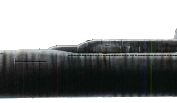 USSR submarine Project 667B [Delta I class Murena SSBN Submarine] - drawings, dimensions, figures